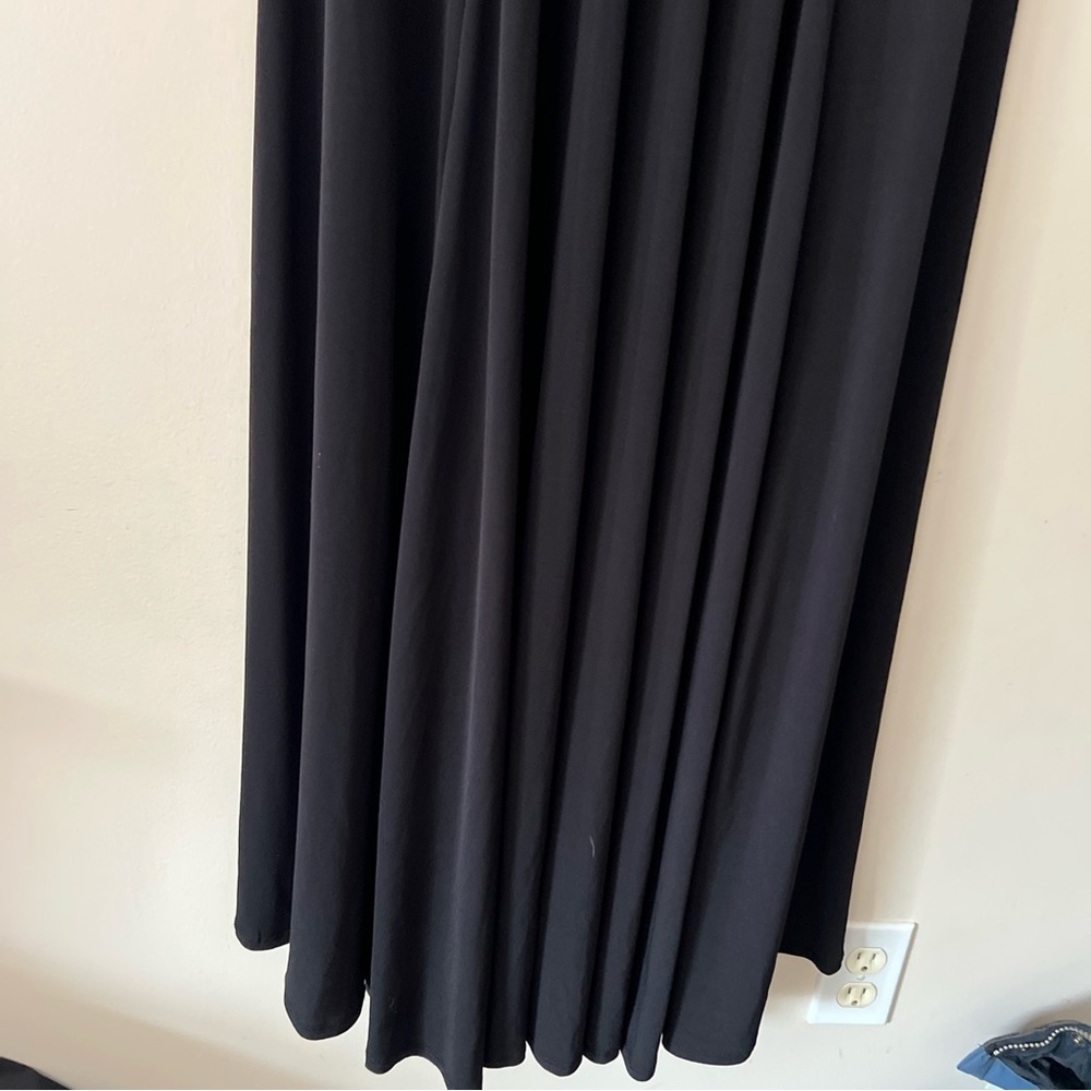Torrid 0 Short Sleeve Black Maxi Dress Long Women’s XL 0X - Picture 8 of 8